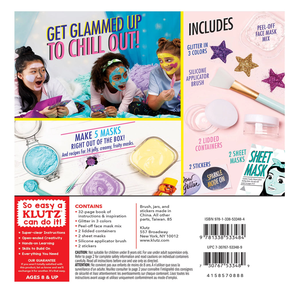 Glitter Face Masks DIY Set G14133