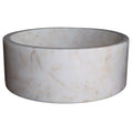 Afyon White Marble Vessel Sink U38773