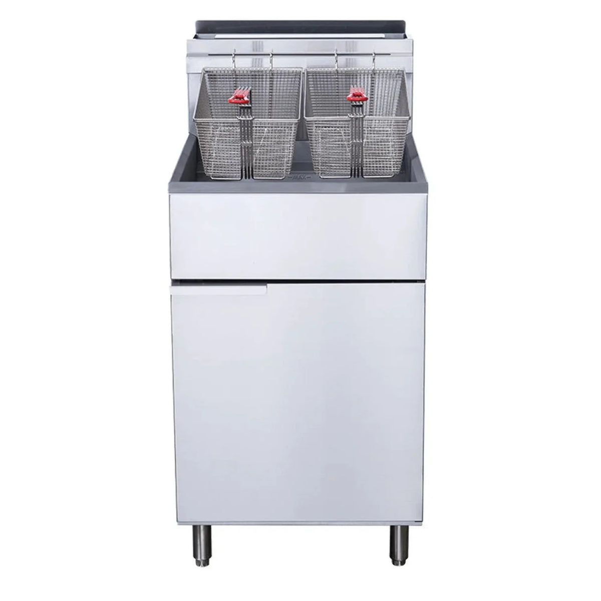 70lb. Natural Gas 5 Tube Burners Deep Fryer M417045