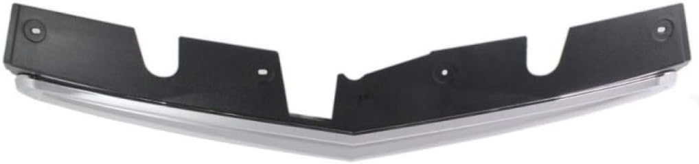 Chrome Shell Grille Assembly with Painted Black Insert Q25870