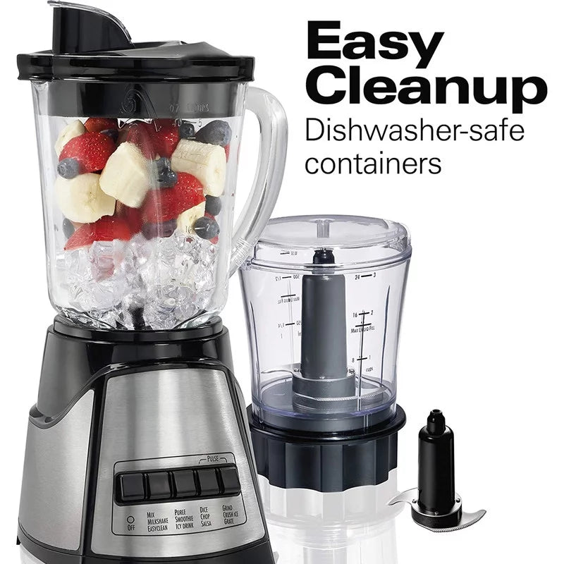 Countertop Blender 12 Functions 40oz Glass Jar Black P247