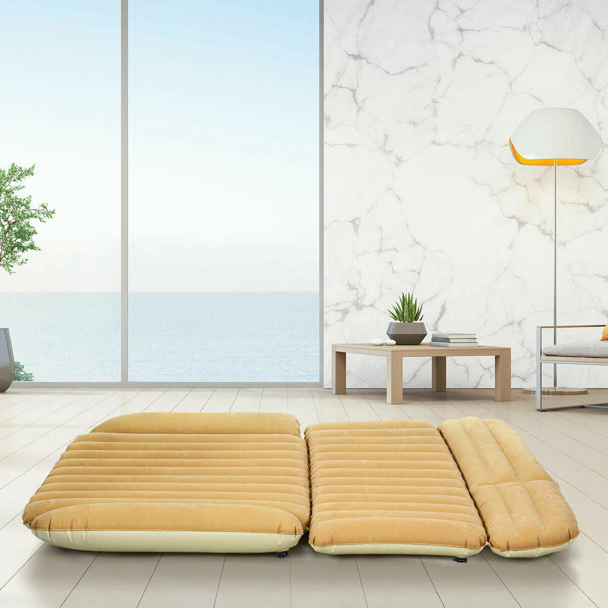 Inflatable SUV Air Backseat Mattress with Pump E45529