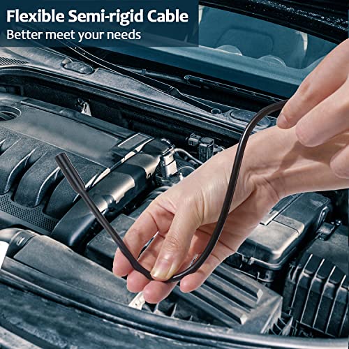 16.5FT Semi-Rigid Cable Endoscope Camera with 4.3'' LCD Screen C46124