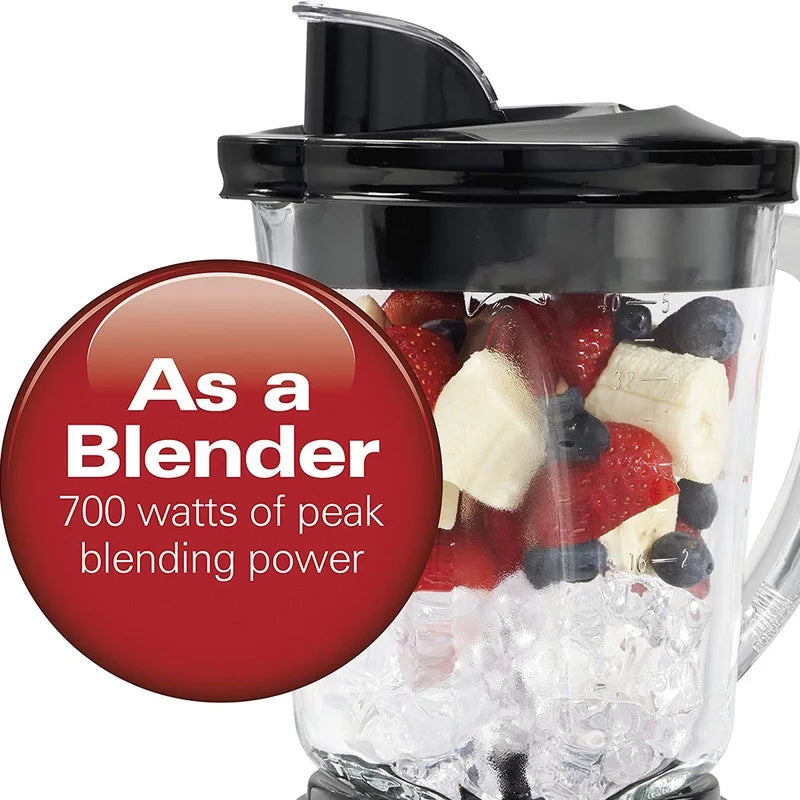 Countertop Blender 12 Functions 40oz Glass Jar Black P247