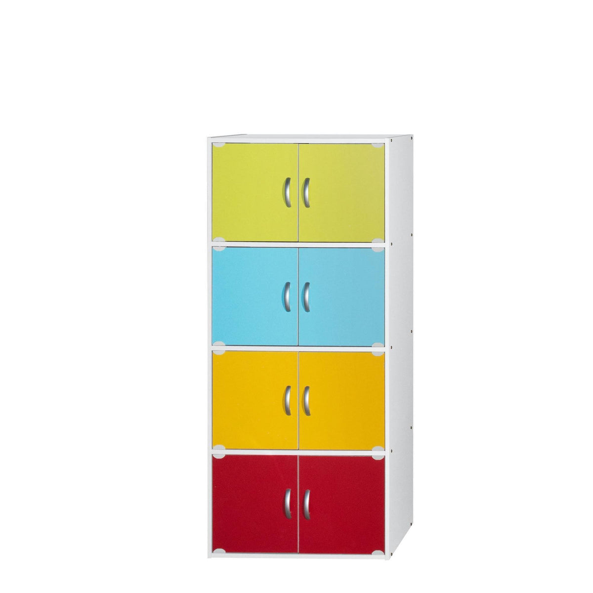 Rainbow 4-Shelf 8-Door Cabinet N847141