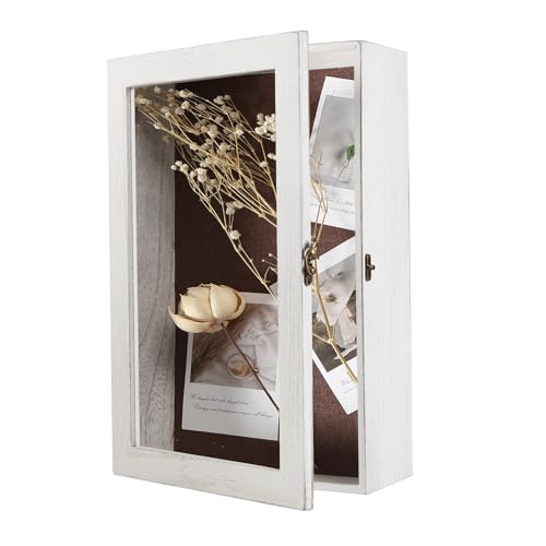 Black Extra Deep Shadow Box Frame with Linen Back D880835