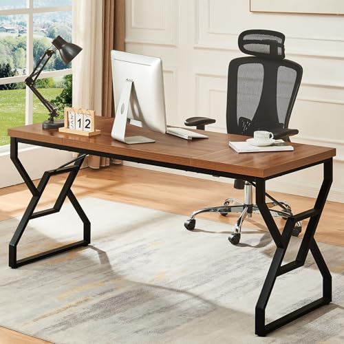 63-inch Engineered Wood Metal Desk O64768
