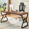 63-inch Engineered Wood Metal Desk O64768