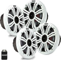 6.5" White Marine Speakers (Qty 4) A498
