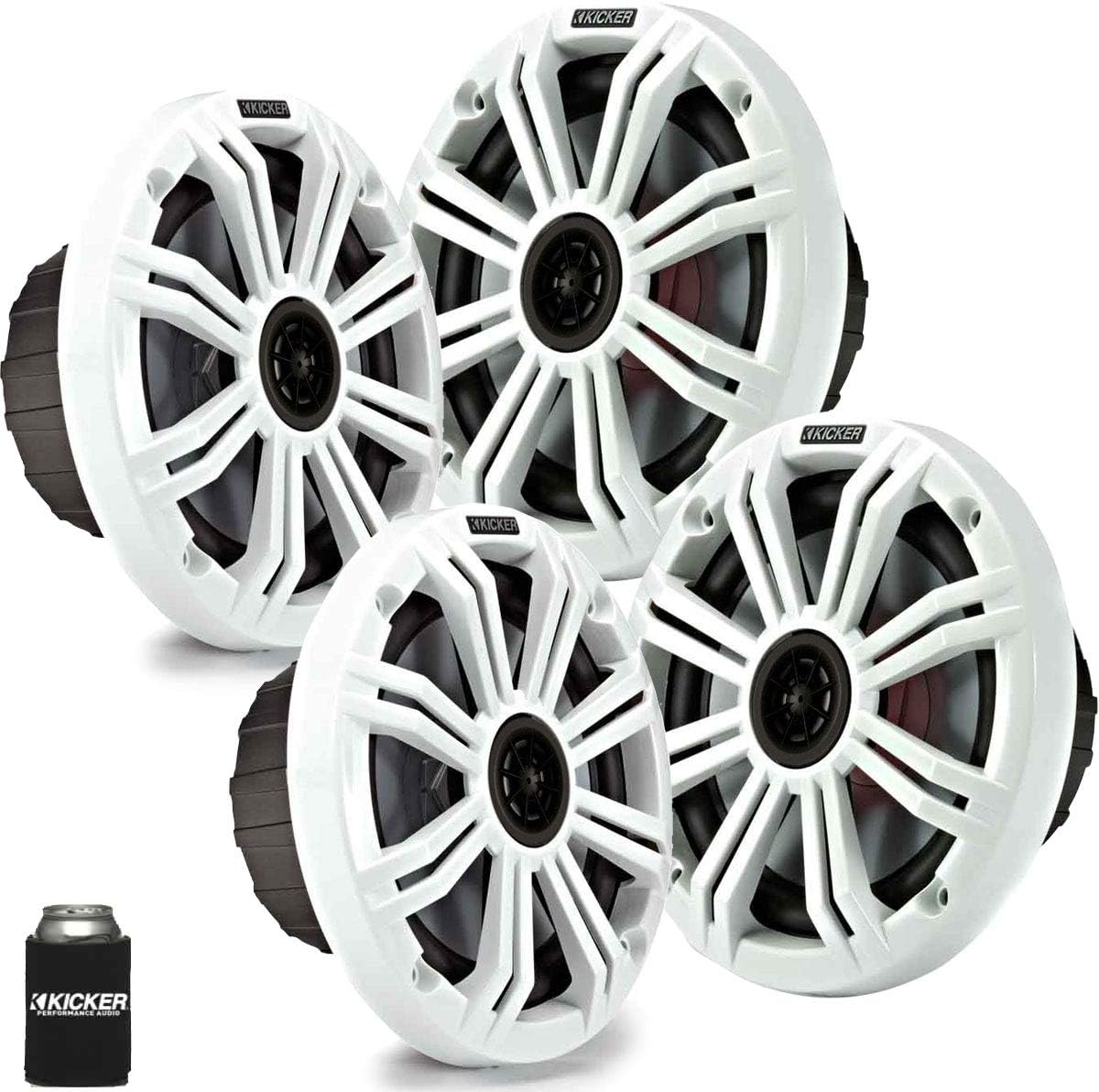 6.5" White Marine Speakers (Qty 4) A498