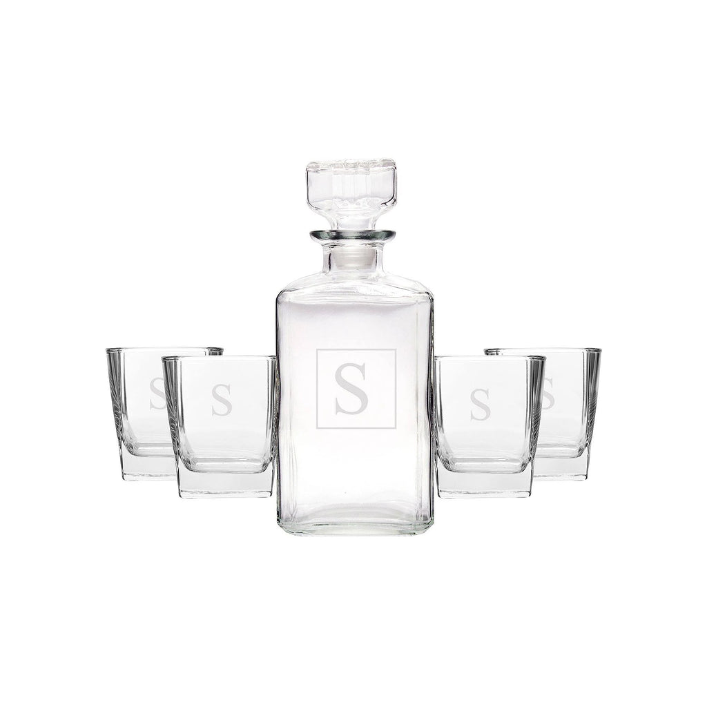 5pc Monogram Decanter Set S167647
