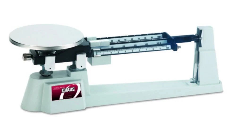 Triple Beam Mechanical Balance with Stainless Steel Plate H988