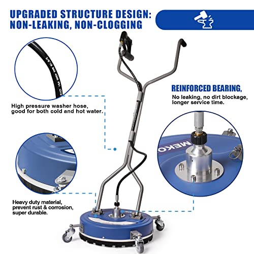 20'' 4500PSI Pressure Washer Surface Cleaner with Wheels G1676