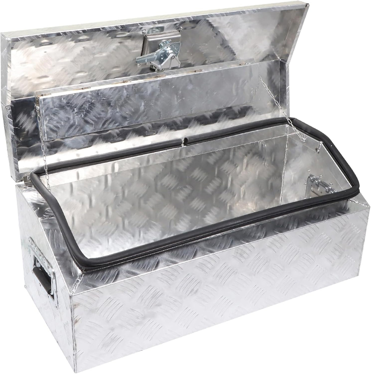 Silver Aluminum Pickup Truck Bed Tool Box C140