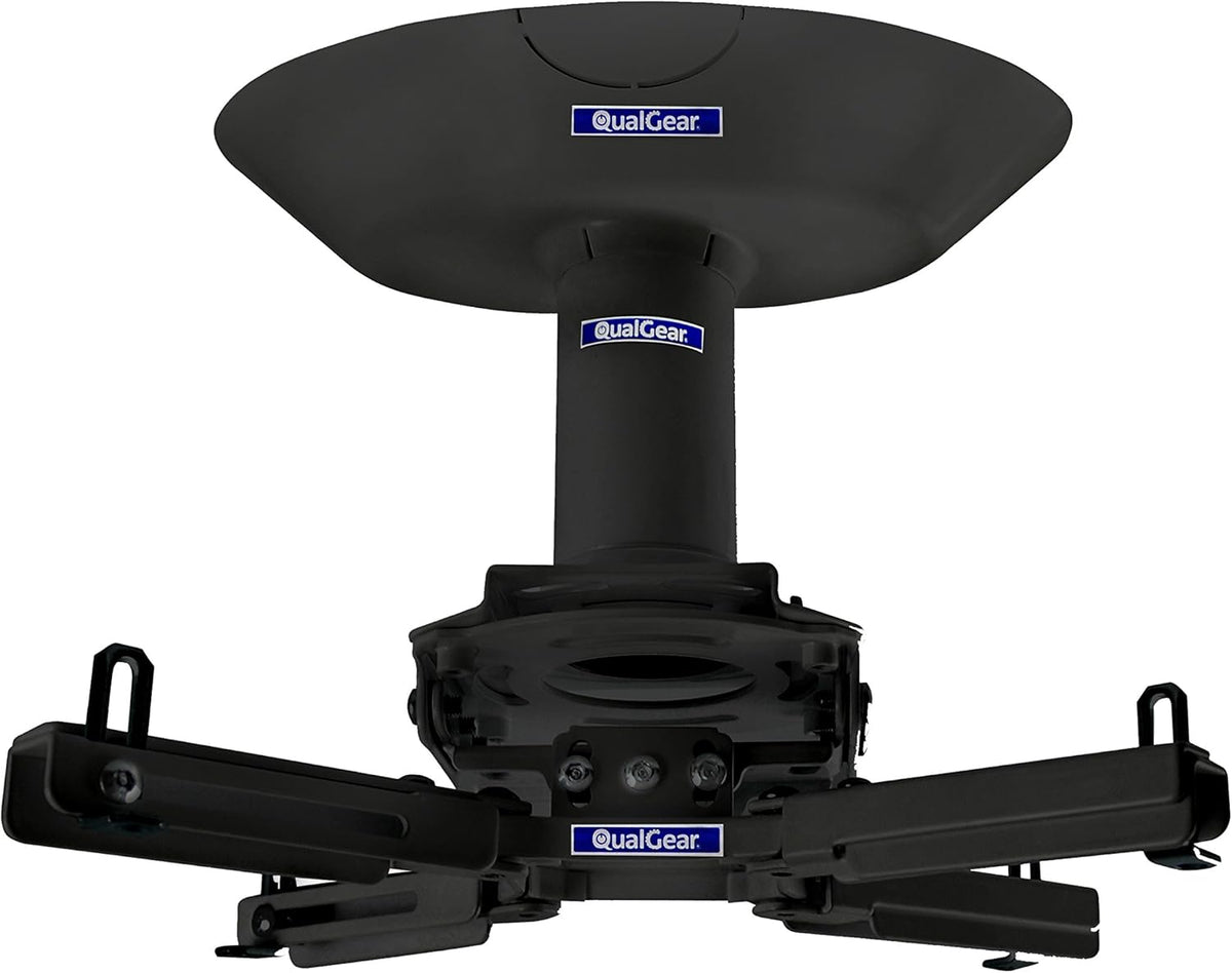 White Projector Mount Kit Ceiling Adapter Q61342