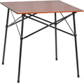 Lightweight Aluminum Folding Square Table with Carry Bag D11303