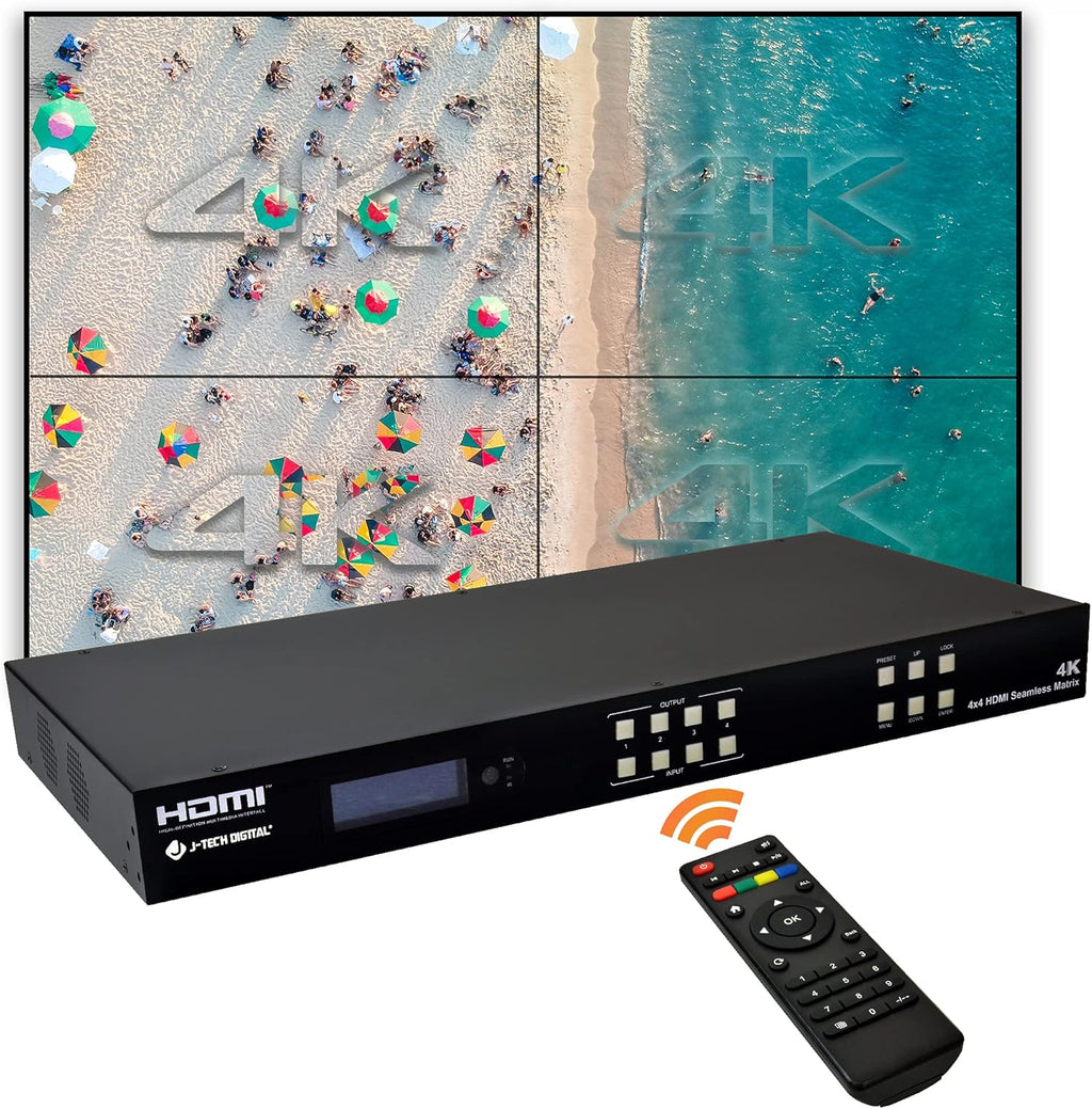 4K60Hz HDMI Video Wall Controller Multiviewer Seamless Switch Matrix Z7590
