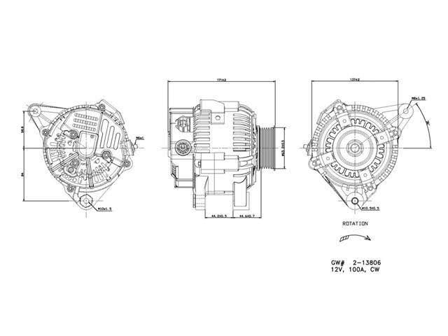 Alternator S9677