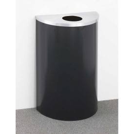 Satin Half Round Waste Receptacle Q4338