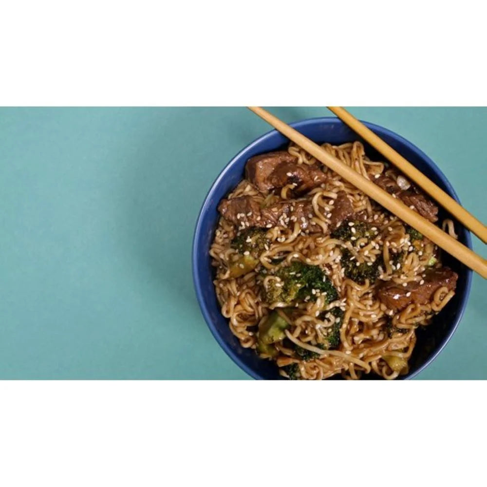 Ramen Beef and Roast Beef Noodles Variety Pack Soup, 3 Oz, 24 Ct B98726