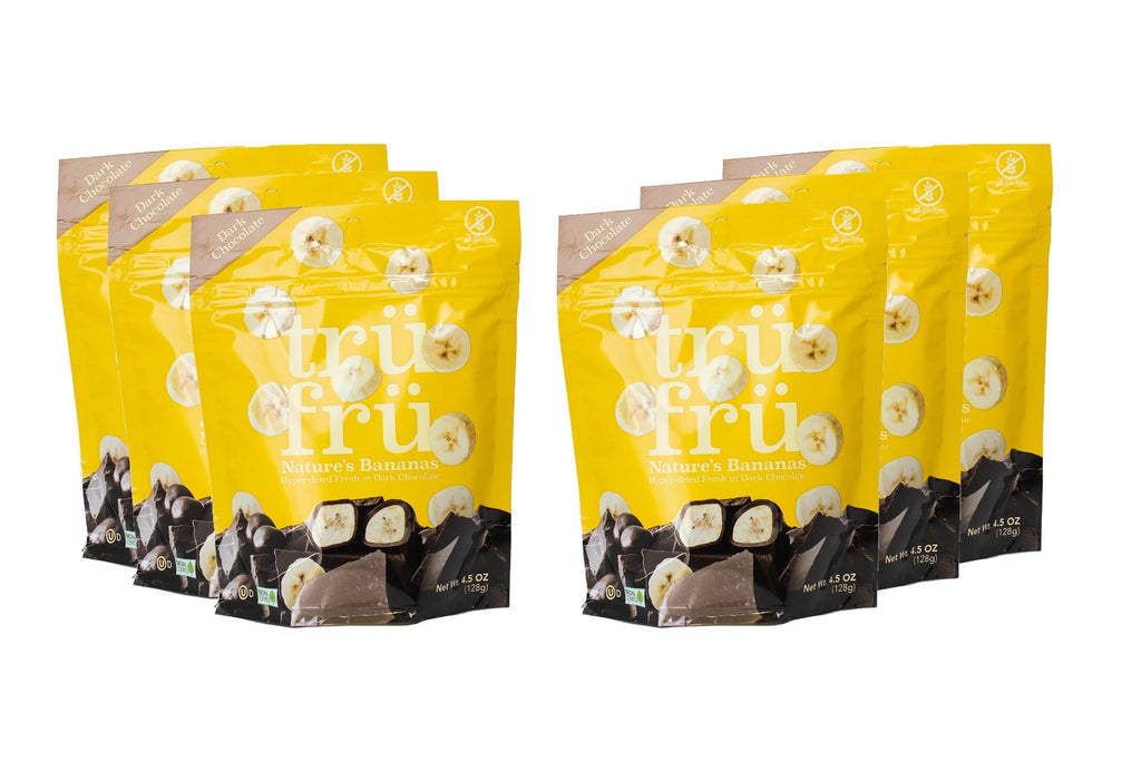 6-4.5 ounce Dark Chocolate Real Banana N8275