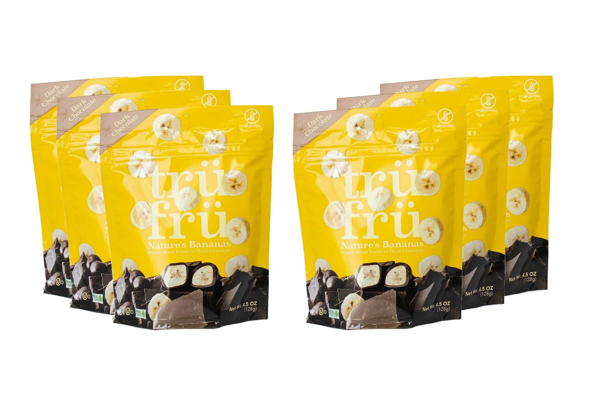 6-4.5 ounce Dark Chocolate Real Banana N8275