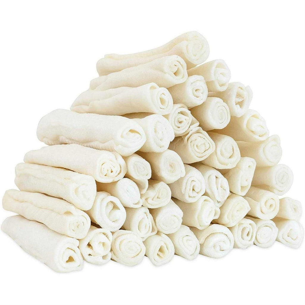 All Natural Rawhide Rolls Dog Chew Treats K2233