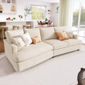 3 Seat Sofa with Removable Cushions and 2 Pillows H733