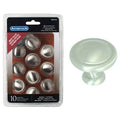 10 Pack Satin Nickel Round Cabinet Knob 1-1/4 inch A62263