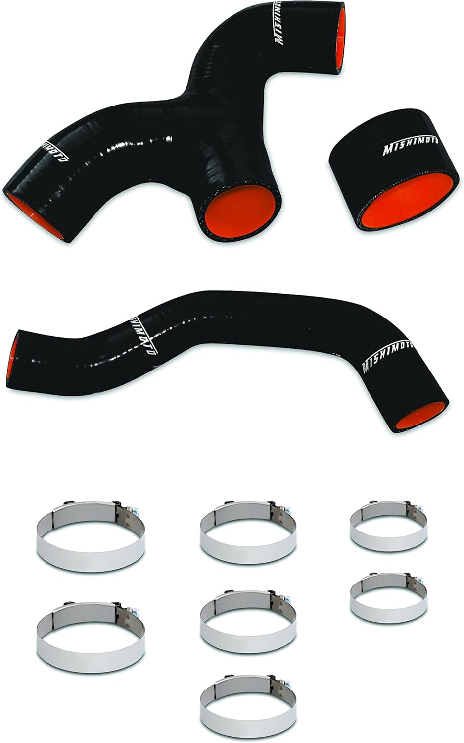 Black Silicone Intercooler Hoses G178