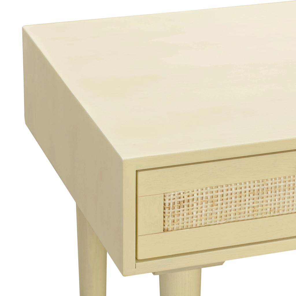 3-Drawer Wooden Desk with Cabinet I910