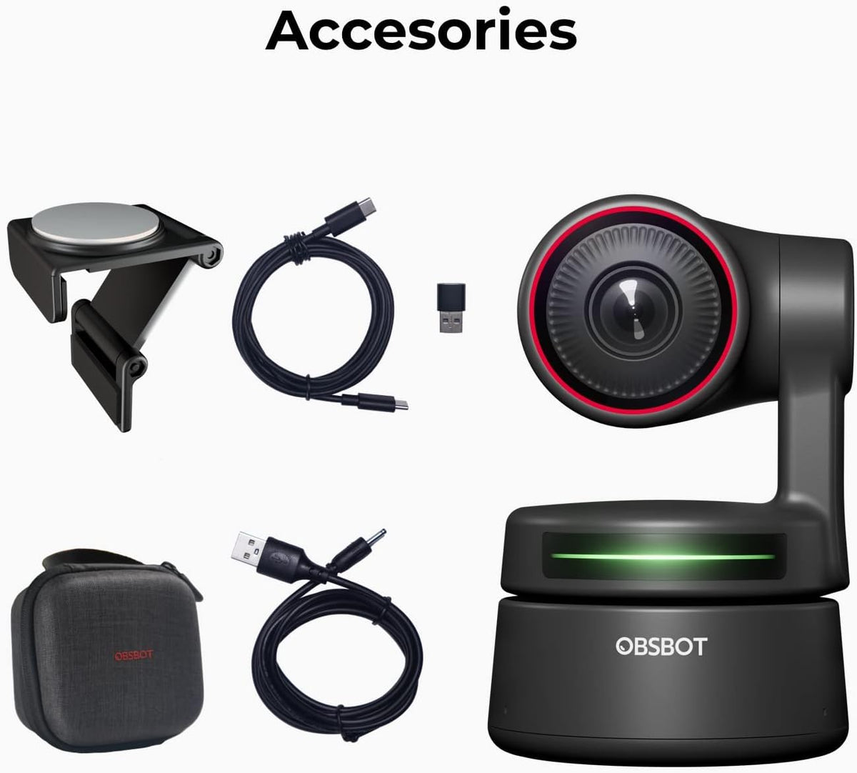 4K Webcam with Dual Omni-Directional Microphones, 2 Axis Gimbal, HDR, 60 FPS X653