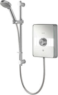 Chrome Electric Shower with Adjustable Head W19462