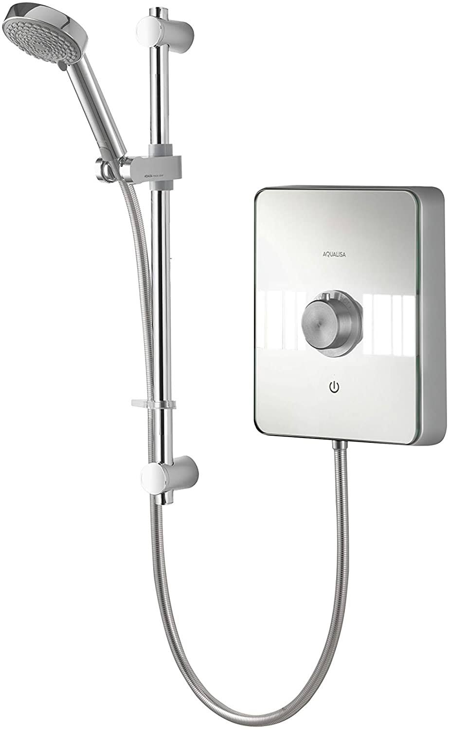 Chrome Electric Shower with Adjustable Head W19462
