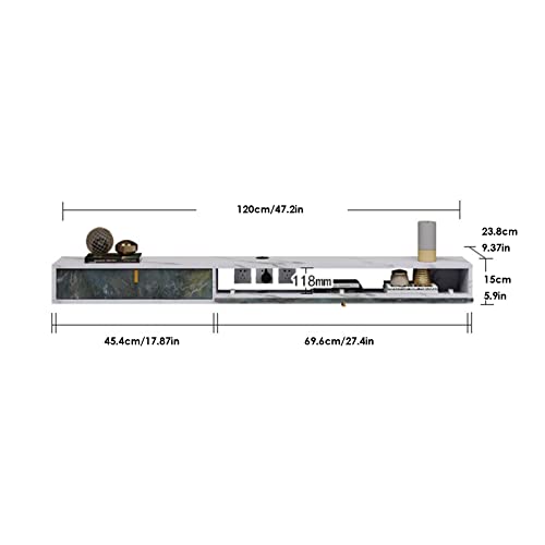 Floating TV Stand Wall Mounted Media Console T520