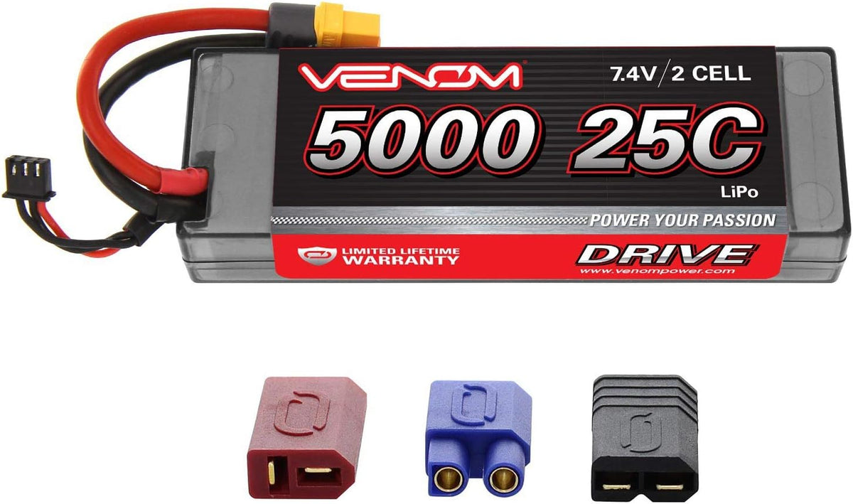 2S 5000mAh 7.4V LiPo Battery U42002