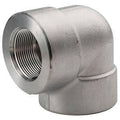 3/8x22 90 Degree Elbow NPT Female Forged Pipe Fitting, Pkg Qty 8 W704