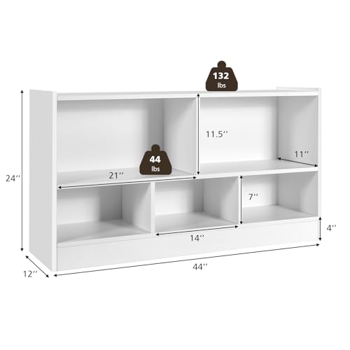 Wooden 5-Section Toy Storage Organizer F98151