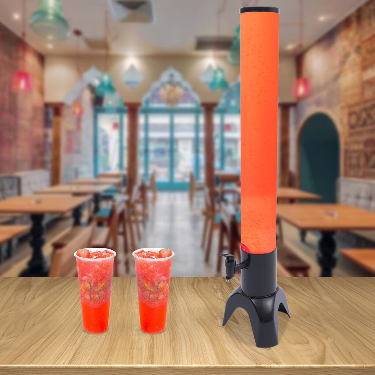 Beer Tower Dispenser with Removable Ice Tube, 3L E651
