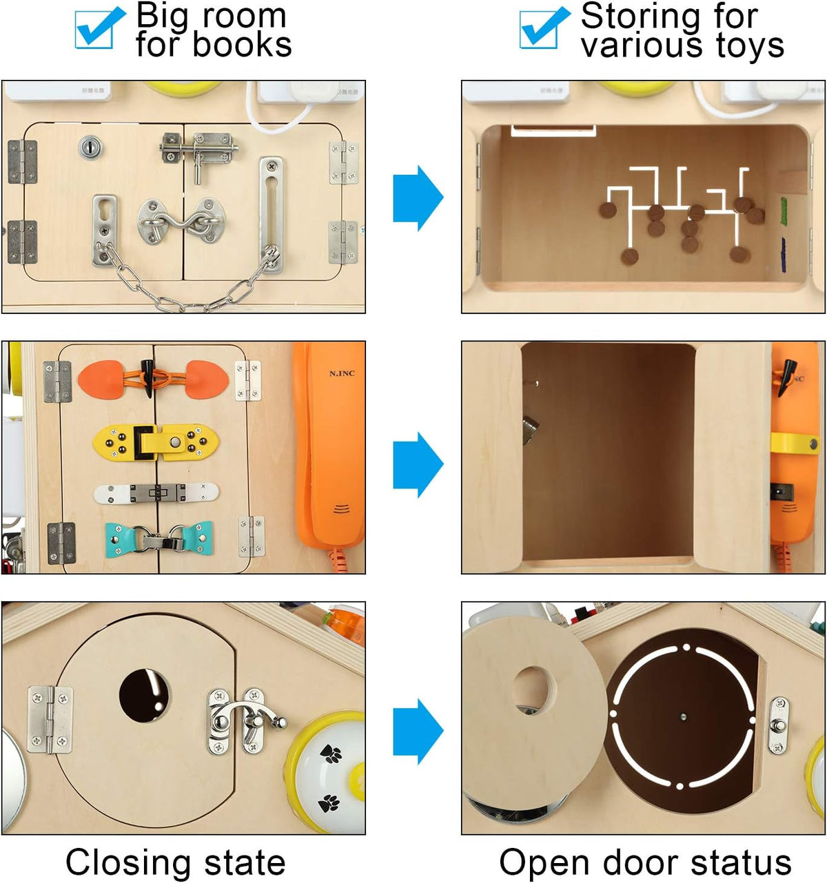 Busy Board House for Toddlers A803457