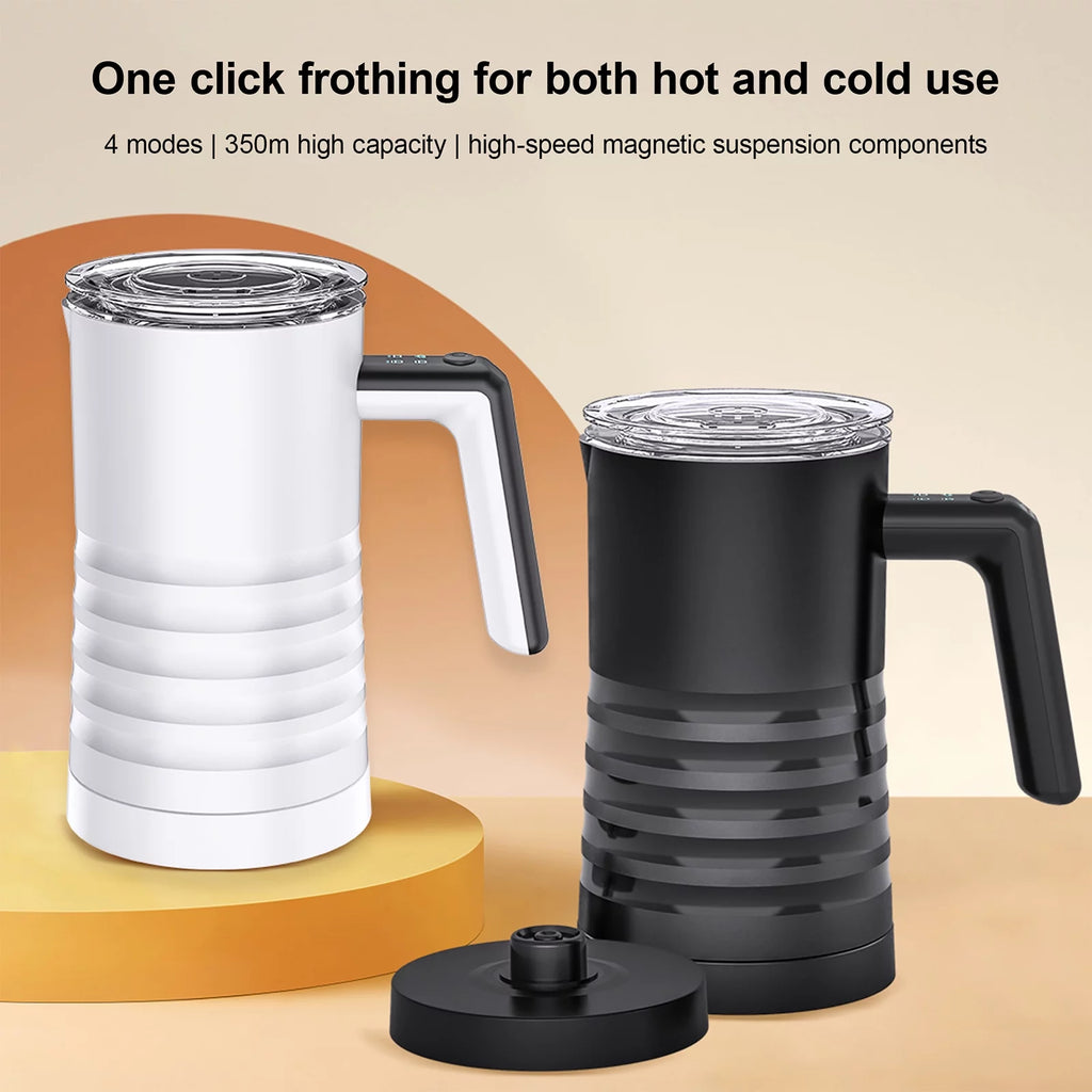 Electric Milk Frother and Steamer 4 in 1, 400W Non-Stick 580ml I176103