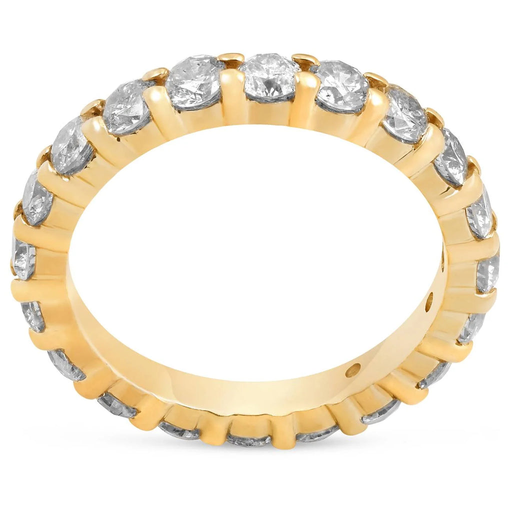 14K Yellow Gold Diamond Eternity Ring A690