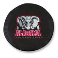 Black Vinyl Fitted Car Tire Cover C64978