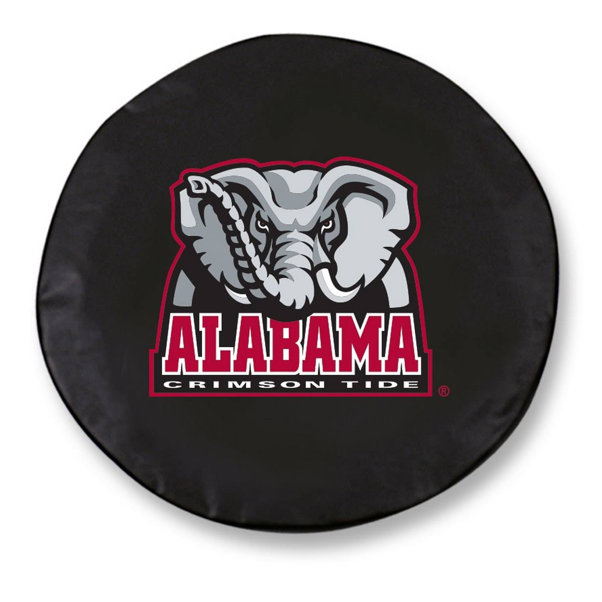 Black Vinyl Fitted Car Tire Cover C64978
