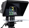 Liftable Metal Teleprompter with Adjustable Tempered Optical Glass Q288187