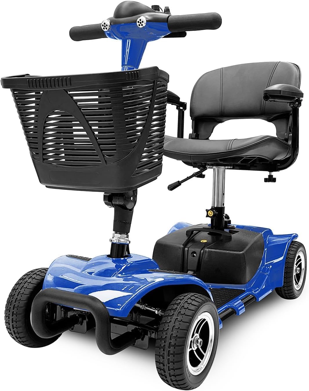 Blue Collapsible 4 Wheel Mobility Scooter P67114