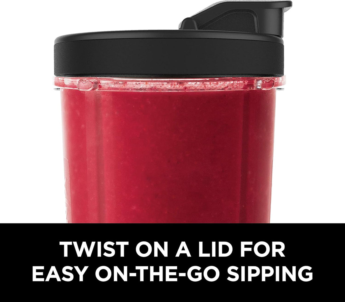 Black 1000-Watt Personal Blender with 18-oz. & 24-oz. To-Go Cups T14811