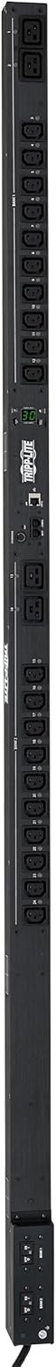 Metered PDU, 30A, 48 Outlets, 208/240V, 0U Vertical Rack-Mount Power V948022