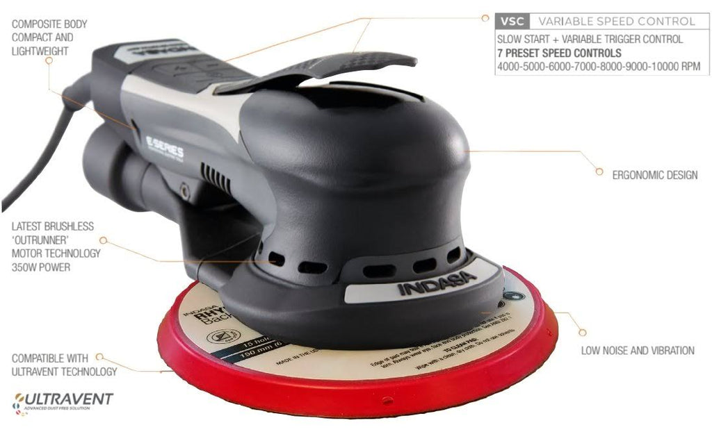 6x22 VAC Ready Random Orbit Sander U860