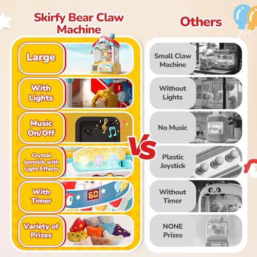 Large Claw Machine for Kids with Prizes Q4784